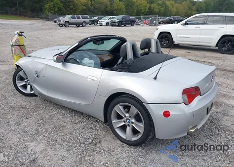 2007 BMW Z4 3.0I z USA, uszkodzony, nr VIN 4USBU33557LW72905